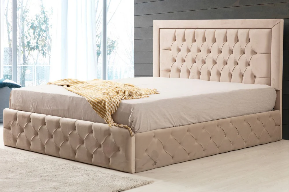 ROMA BEIGE - Cadre de Lit Roma Beige