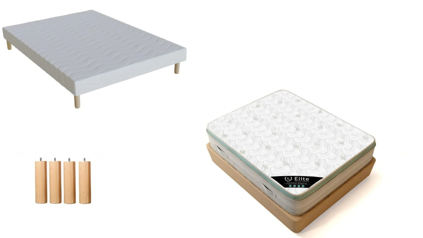 Ensemble Matelas + Sommier Tapissier